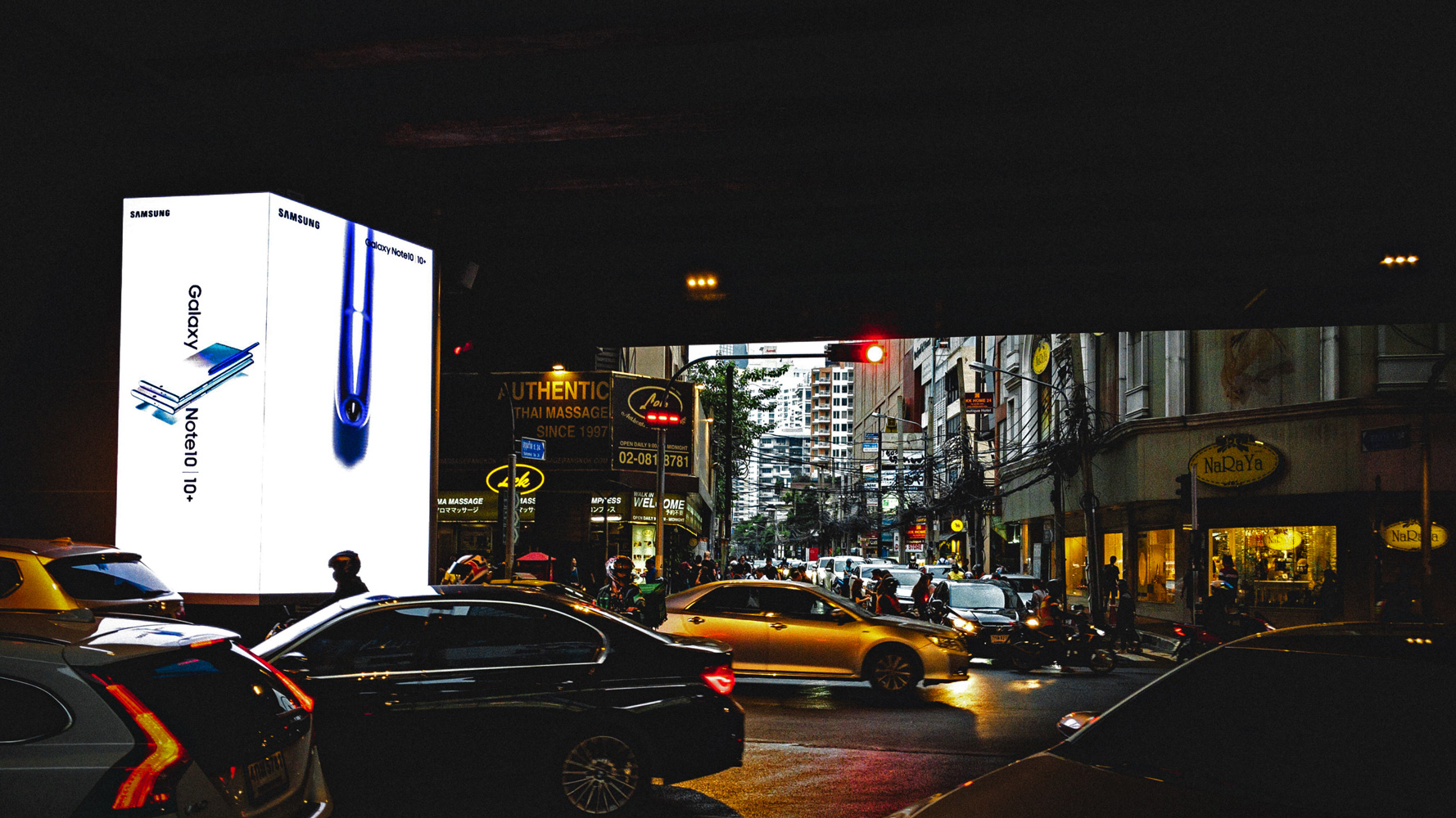 Bangkok, Thaniland, Intersection